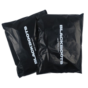 Biểu tượng tùy chỉnh in nhanh tái chế gửi thư túi poly Đen bưu phẩm bao bì chuyển phát nhanh túi cho quần áo vận chuyển - Product Image 3