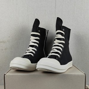 <span class=keywords><strong>Scarpe</strong></span> <span class=keywords><strong>da</strong></span> <span class=keywords><strong>Ginnastica</strong></span> Alte in Tela di Lusso <span class=keywords><strong>da</strong></span> Uomo <span class=keywords><strong>con</strong></span> Cerniera e <span class=keywords><strong>Suola</strong></span> Spessa per Coppie Taglie Forti Unisex - Product Image 3