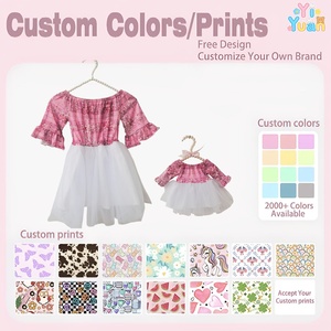 Vestito Tutu Personalizzato con Paillettes Rosa, Abito <span class=keywords><strong>da</strong></span> <span class=keywords><strong>Principessa</strong></span> 18 Pollici per Bambine, 3-10 Anni - Product Image 3