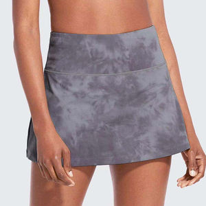 Tye Dye Gedrukt Tennis Rok 2 Delige Set Skorts Voor Dames Custom Golf Rok - Product Image 4