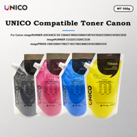 Poudre de toner compatible UNICO NPG83 GPR61 C-EXV58 pour Canon ImageRunner ADVANCE DX C5840 C5850 C5860 C5870 Toner couleur CMYK