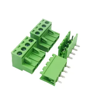 5.0mm block manufacturer 2edgk straight pin male pluggable terminal block connector