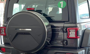 <span class=keywords><strong>Funda</strong></span> Protectora para Llanta de <span class=keywords><strong>Repuesto</strong></span> Trasera Todoterreno <span class=keywords><strong>4x4</strong></span> para Jeep Wrangler JL 2018+ de 17 Pulgadas, Accesorios para Llantas Adicionales - Product Image 4