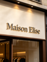 Lettres lumineuses LED personnalisées intérieures/extérieures étanches, logo découpé au laser en acrylique, enseigne décorative pour nom de magasin, adresse, panneau publicitaire