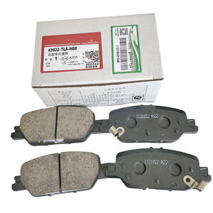 Pastillas de freno traseras Honda 43022-TLA-A00 semimetálicas para kit de repuesto CRV 2018-2022 - Product Image 4