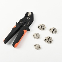 SN58B Ensemble d'outils manuels professionnels multi-tailles à tige droite en acier au carbone, avec étui souple et sac de rangement