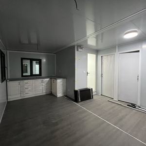 Maison conteneur en acier modulaire préfabriquée extensible avec design de mini-villa pour usage hôtelier et scolaire, garantie de 3 ans - Product Image 3
