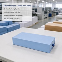 Boîte cadeau à tiroir coulissant bleu marine avec ruban, impression personnalisée, rigide, robuste, recyclable, qualité supérieure, vente en gros, directement de l'usine