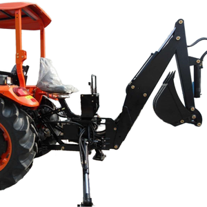 La <span class=keywords><strong>Pala</strong></span> <span class=keywords><strong>Trasera</strong></span> (retroexcavadora) del <span class=keywords><strong>Tractor</strong></span> Excavador <span class=keywords><strong>Pequeño</strong></span> se Utiliza <span class=keywords><strong>para</strong></span> Cargar y Descargar, Manipular y Recortar - Product Image 2