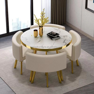 Hiện đại và chất lượng tốt ánh sáng sang trọng đàm phán bảng với Bốn ghế với màu sắc khác nhau - Product Image 1