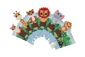 Jungle Safari Themed <strong>Popcorn</strong> Boxes Paper Snack Container for Birthday Parties Animal-Themed Baby Shower Other Celebrations - Product Image 6