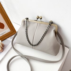 Dompet Lipat Panjang Vintage Grosir Pabrik, Tas Selempang Wanita dengan Kunci Tekan, Tas Selempang Wanita Model Baru, Dompet Koin - Product Image 3