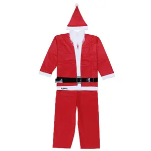 New Selling Superior Poliester Quality Christmas Fashion Clothes Santa Claus Costume For Unisex