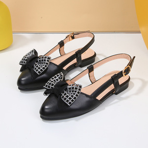 Nouvelles Sandales à Nœuds pour Filles, Chaussures d'Extérieur Élégantes pour Enfants, Collection Printemps-Été, Style Princesse Tendance - Product Image 6