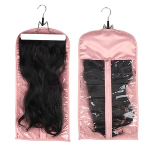 Túi Đựng Tóc Nối Bằng Sa Tanh Mềm Hộp Bảo Vệ Chống Bụi Có Móc Treo Nối Tóc Tiện Dụng - Product Image 2