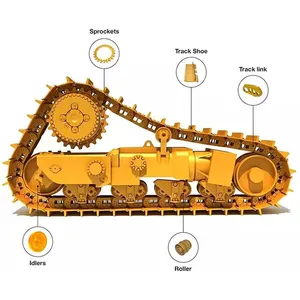 ドーザー用パーツ足回りd7GD7E 1222277cr3148ブルドーザー足回りスペアパーツ