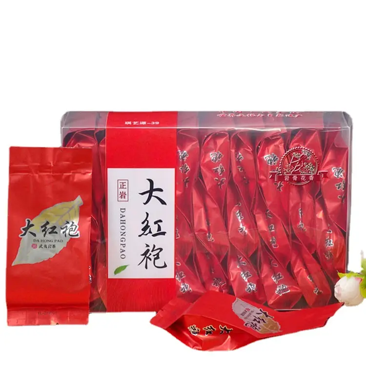 Heißer Verkauf chinesischer Tee kleine Verpackung individuelle Box Wuyi Rock Tee da Hong Pao Anxi Krawatte Guan Yin