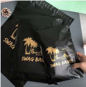High-end Custom PVC Waterproof Matte Black Express <b>Bag</b> Shipping <b>Bag</b> Packaging <b>Bag</b> for Skirts, <b>Hats</b>, Shirts, Pants, and Shoes - Product Image 6
