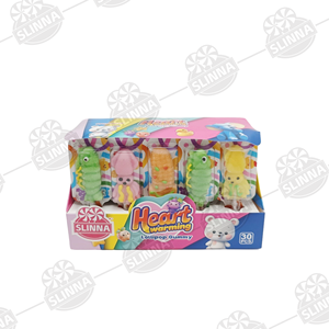 Caramelle Gommose Halal a Forma di Animali Marini e Insetti, Lecca-lecca alla Frutta, Caramelle Masticabili per Bambini, Confezione all'Ingrosso - Product Image 5