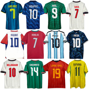 Maillot de <span class=keywords><strong>football</strong></span> rétro personnalisé édition joueur 2026-2027 <span class=keywords><strong>Copa</strong></span> Colombia Mundial Camiseta De Futbol Divisa Da Calcio - Product Image 2