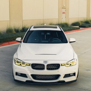 Faro a LED T1ZW Argento di Alta Gamma 75W, Fascio Alto 6000Lux, Dimensioni 3 Pollici, 3 Colori, Luce Laser Biled per BMW F30 - Product Image 1