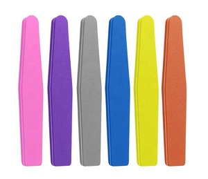 Limas de <span class=keywords><strong>uñas</strong></span> de colores mezclados con diamantes, esponja de diamante, <span class=keywords><strong>Lima</strong></span> pulidora lavable, Unghie 100/180, proveedores de bloques de pulido de <span class=keywords><strong>uñas</strong></span> - Product Image 5