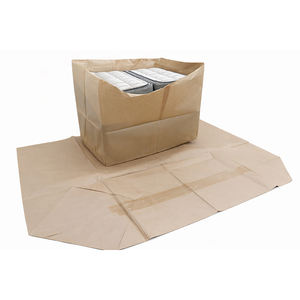 Bolsa de papel personalizada para envíos de ropa a granel, con base plana, para empaque de entrega en siete tallas diferentes. - Product Image 1