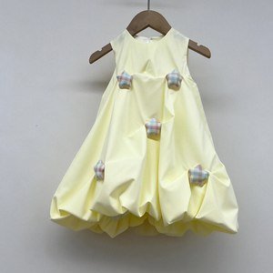 Vestito Estivo per Bambine - Stile Normcore/Minimalista, Mini Abito Lungo alla Moda ODM - Product Image 6