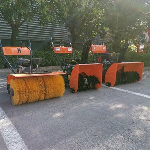 San Xian عالية الجودة آلة تنظيف الثلج الرصيف المركبات المشي وراء الصلب مقبض آلات تنظيف الثلج للبيع - Product Image 1
