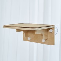 Hamac pour chat à ventouse pour fenêtre, Nid de chat, Lit suspendu, Mur d'escalade pour chat, Échelle à ventouse, Multi-usages, Protection solaire