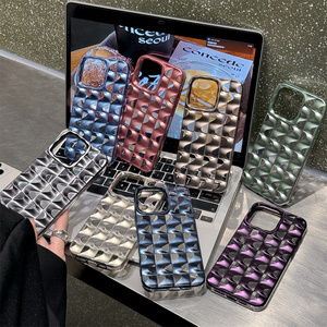 Best-seller de luxe Placage 3D S Motif d'ondulation de l'eau TPU Cellule Mobile <span class=keywords><strong>Antichoc</strong></span> Téléphone Cas pour <span class=keywords><strong>iPhone</strong></span> 11 12 13 14 15 Pro Max - Product Image 6