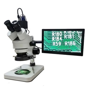 Microscopio Digital Estéreo Trinocular 4K BOSHIDA para Reparación de Teléfonos Celulares - Product Image 1