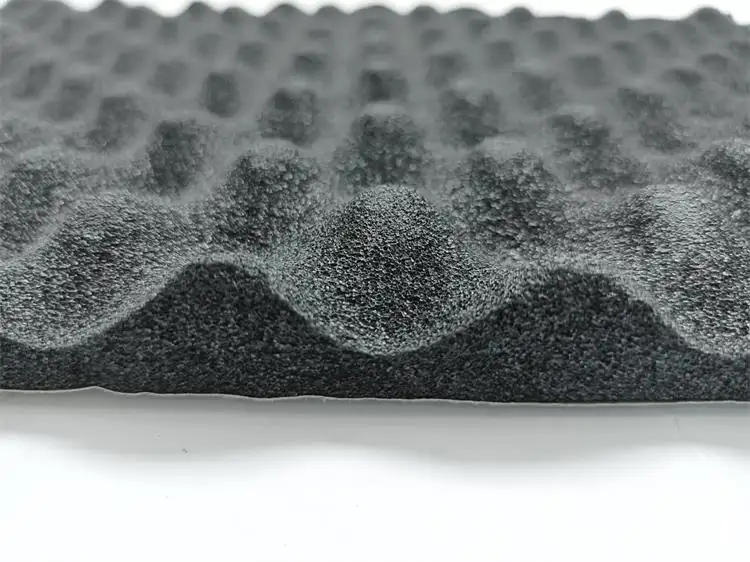 High Quality Automobile Sound Absorption Pad Black Rubber Acoustic Foam