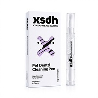 Stylo gel dentaire pour animaux de compagnie (chats et chiens) - Nettoie les dents, élimine le tartre, contrôle la plaque dentaire, rafraîchit l'haleine