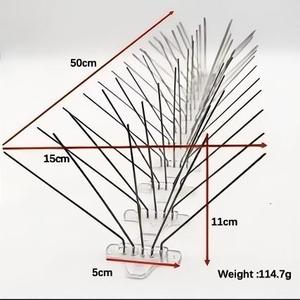 Répulsif d'oiseaux <span class=keywords><strong>pas</strong></span> <span class=keywords><strong>cher</strong></span> pour extérieur, dispositif PC 50 cm, pointes <span class=keywords><strong>anti</strong></span>-<span class=keywords><strong>pigeons</strong></span> - Product Image 4