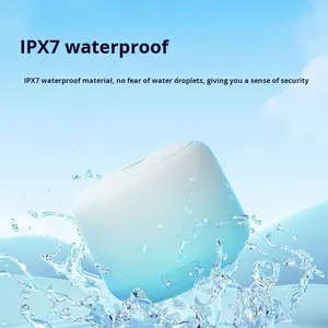 Mini altavoz portátil a prueba de agua IPX7, altavoz Led de 5W, subwoofer portátil <span class=keywords><strong>transparente</strong></span> con gradiente, uso en el baño para acampar - Product Image 3