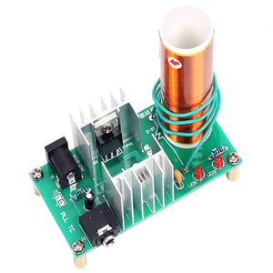 ชุดเครื่องมือ DIY ขดลวดเทสลาขนาดเล็ก DC 15-24V 15W ขดลวดเพลงเทสลาลำโพงพลาสม่าชุดอิเล็กทรอนิกส์ของเล่นวิทยาศาสตร์พลาสมา - Product Image 3