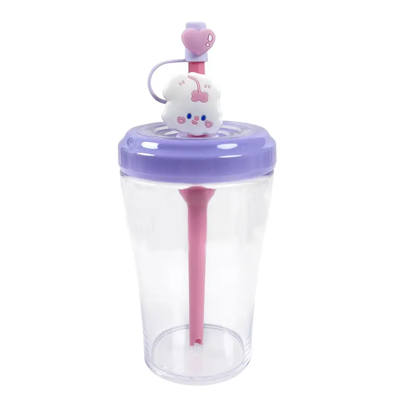 Botella de agua de dibujos animados Utensilios para beber vajilla servicio de cena cubierta taza tazas Taza de agua en forma de dibujos animados