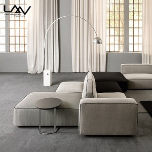 Ensemble de canapés à cadre en bois pour salon d'hôtel, meubles de salon modulaires, boutique de villa, <span class=keywords><strong>liberté</strong></span>, Offre Spéciale - Product Image 5