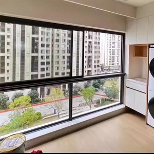 Cửa sổ trượt Hợp kim nhôm cách nhiệt cách âm hai lớp tùy chỉnh gấp hiện đại cho kho bên ngoài - Product Image 2