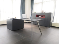Fashion Design Mdf Executive Office Desk Director mobili per ufficio Boss Manager Office Desk Manager tavolo da lavoro moderno in legno