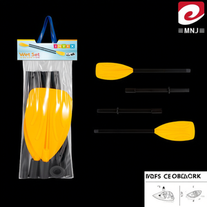 Pagaie Intex 122 cm Giallo Nero - Set Collezione Wet Set per Gommone Kayak - Product Image 3