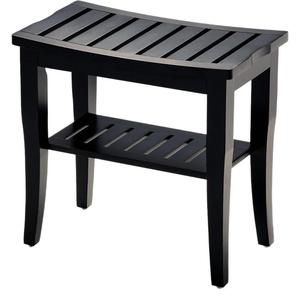 Banc de douche Hc avec étagère de rangement 55,88 x 40 x 11,43 cm, tabouret de salle de bain imperméable - Product Image 5