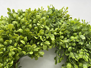 <strong>Spring</strong> Green Artificial Boxwood <strong>Wreath</strong> Decorative Faux Wall Boxwood <strong>Wreath</strong> Greenery Leaves Boxwood <strong>Wreath</strong> for Door - Product Image 6