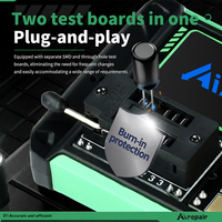 Comprobador de Transistores Portátil LCR-AR1, Medidor LCR, Prueba Automática de MOSFET, Diodos, Resistencias, Condensadores, Inductores, Comprobador de Componentes Electrónicos