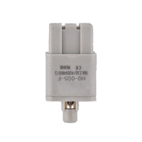 Boîtier de connecteur robuste H3A-HB-1L-SO toutes tailles, multiprises, avec capot de protection