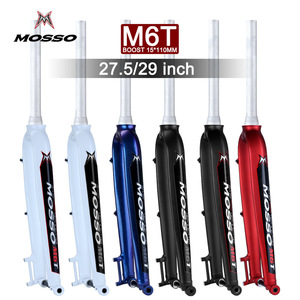 Mosso 27.5-29 Inch Sợi Carbon Xe Đạp Ngã Ba Với Hợp Kim Vương Miện Đĩa Phanh Bmx Phía Trước Ống Hình Nón Leo Núi Treo Ngã Ba Đường Xe Đạp - Product Image 1