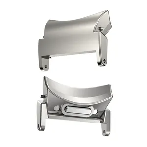 Connecteur pour Samsung <span class=keywords><strong>Galaxy</strong></span> Watch 6 5 4 Adaptateur en acier inoxydable <span class=keywords><strong>Galaxy</strong></span> Watch6 <span class=keywords><strong>Classic</strong></span> 47mm 43mm 42 <span class=keywords><strong>46mm</strong></span> Quick Fit - Product Image 4