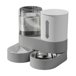 Vente en gros 360 °   <span class=keywords><strong>Gamelle</strong></span> <span class=keywords><strong>pour</strong></span> animaux de compagnie à placement libre en PP, avec compartiments séparés <span class=keywords><strong>pour</strong></span> l'alimentation - Product Image 2