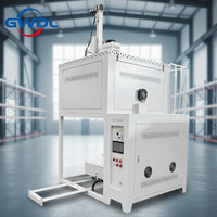 Nouveau four de fusion GWDL 1700C 200 kg/h avec agitateur, moteur, contrôle PLC, breveté, économie d'énergie, contrôle précis de la température